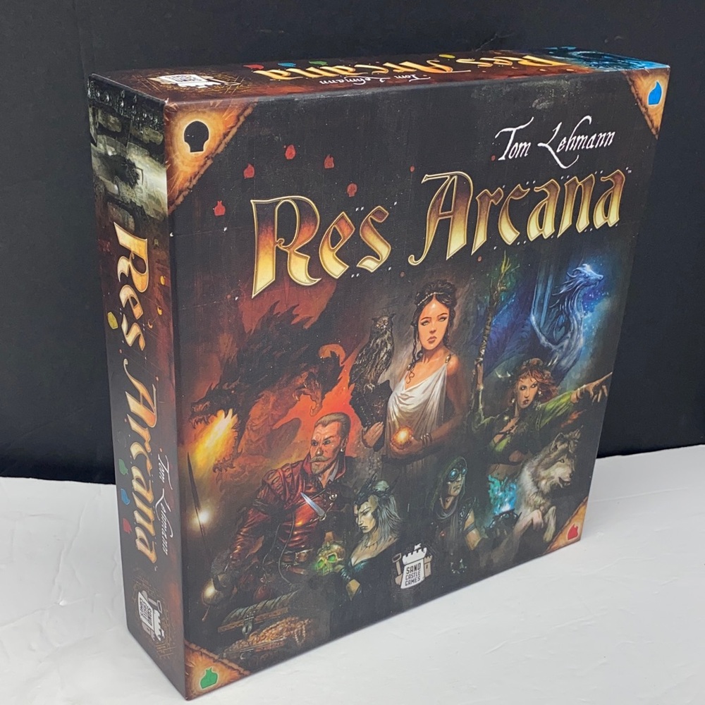 Res Arcana Board Game The Enchanting World of Mages and Magic Fantasy Adventure